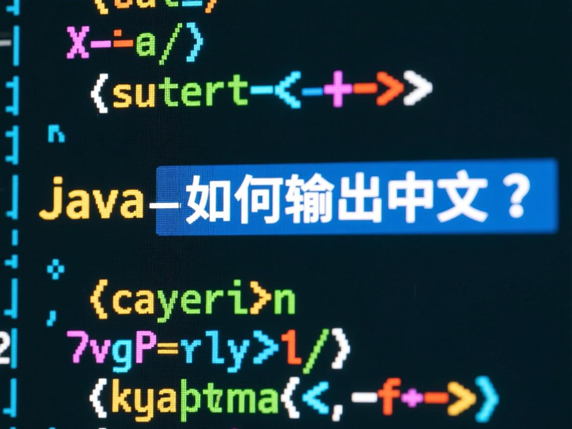 Java如何输出中文?  第3张 Java如何输出中文?  第3张