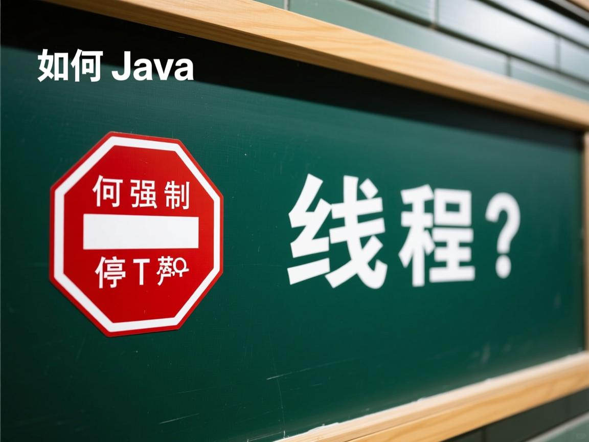 Java如何强制停止线程?  第1张 Java如何强制停止线程?  第1张