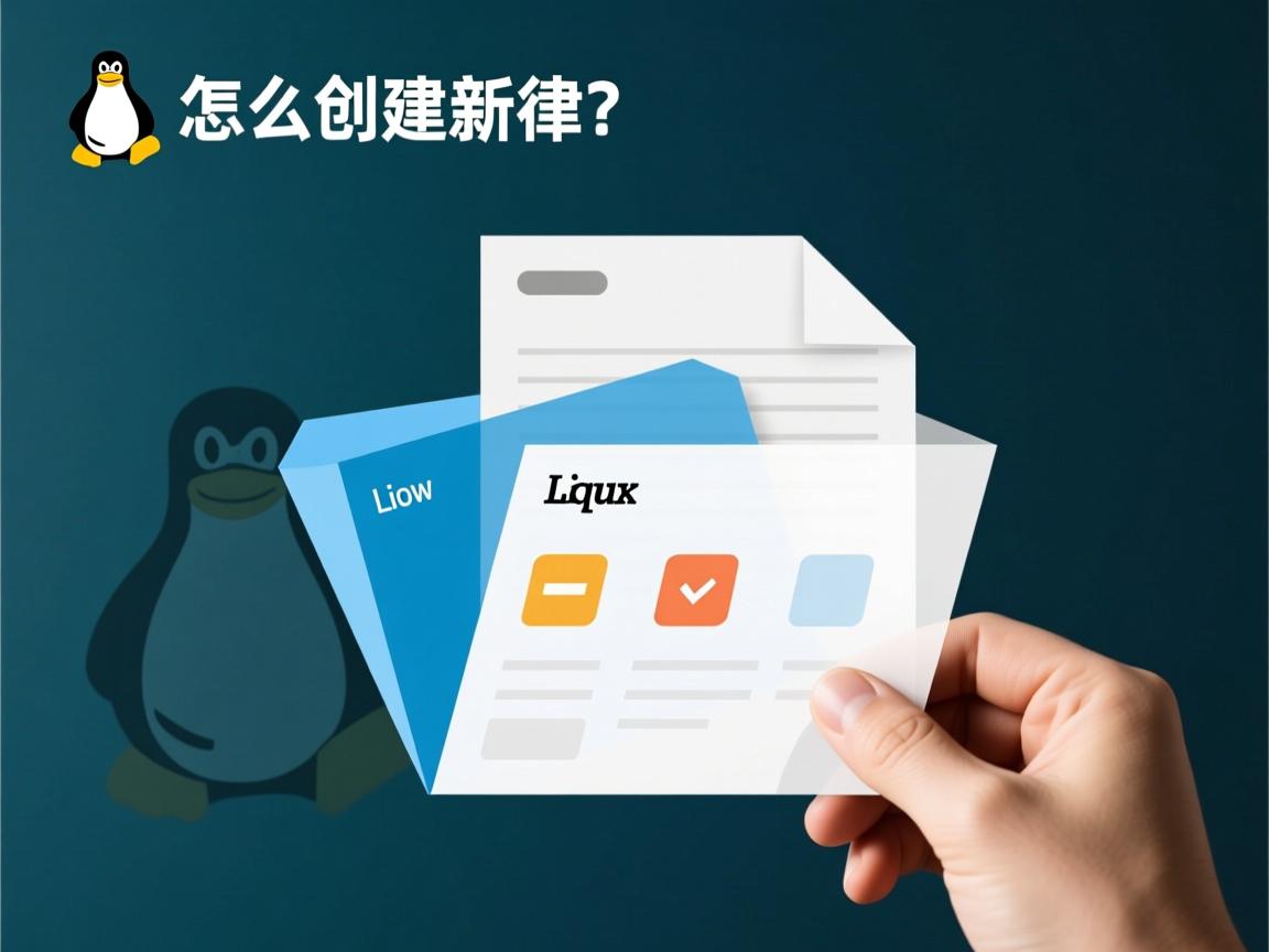 Linux怎么创建新文件?  第2张 Linux怎么创建新文件?  第2张