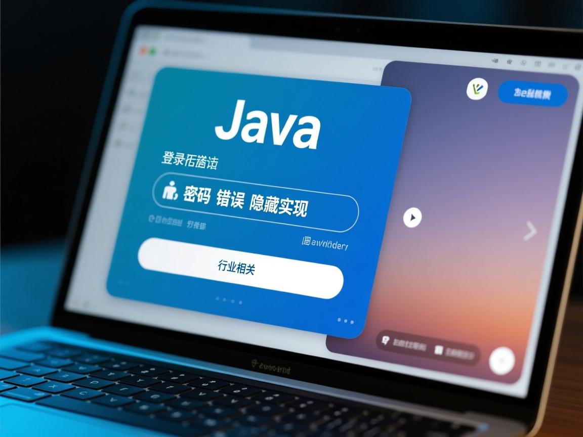 Java登录密码错误隐藏实现  第1张