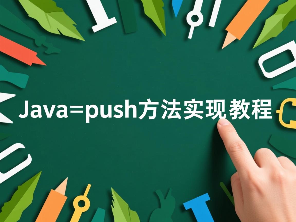 Java push方法实现教程