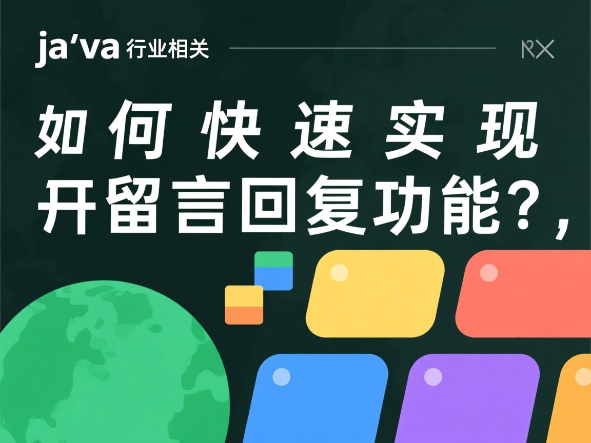 Java如何快速实现留言回复功能?  第1张 Java如何快速实现留言回复功能?  第1张