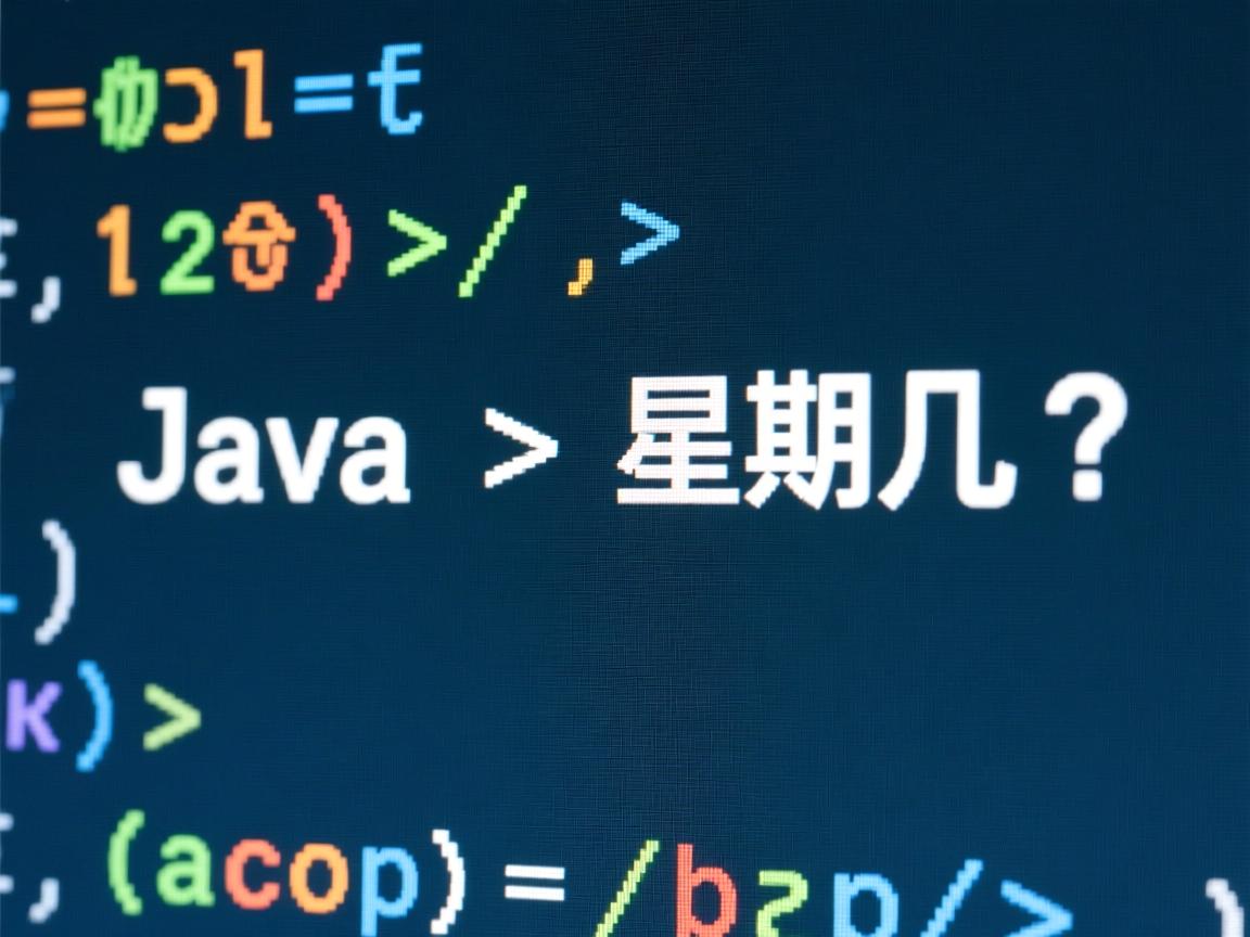 Java如何输出星期几?  第2张 Java如何输出星期几?  第2张