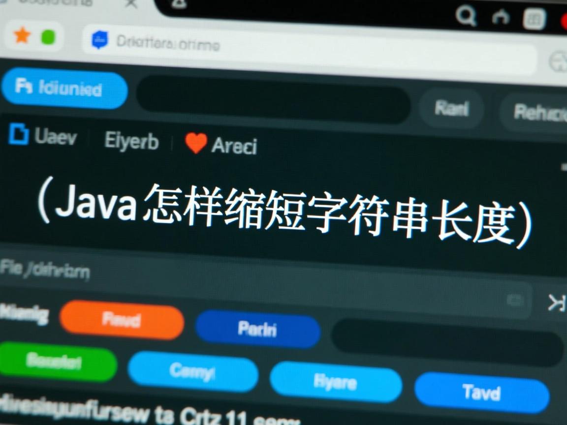 Java怎样缩短字符串长度  第2张