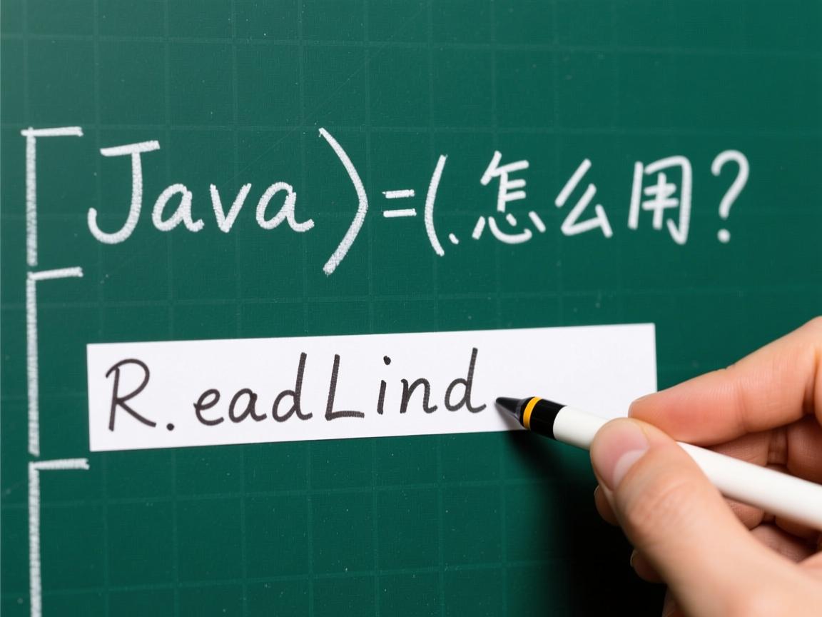 Java的ReadLine方法怎么用  第3张 Java的ReadLine方法怎么用  第3张