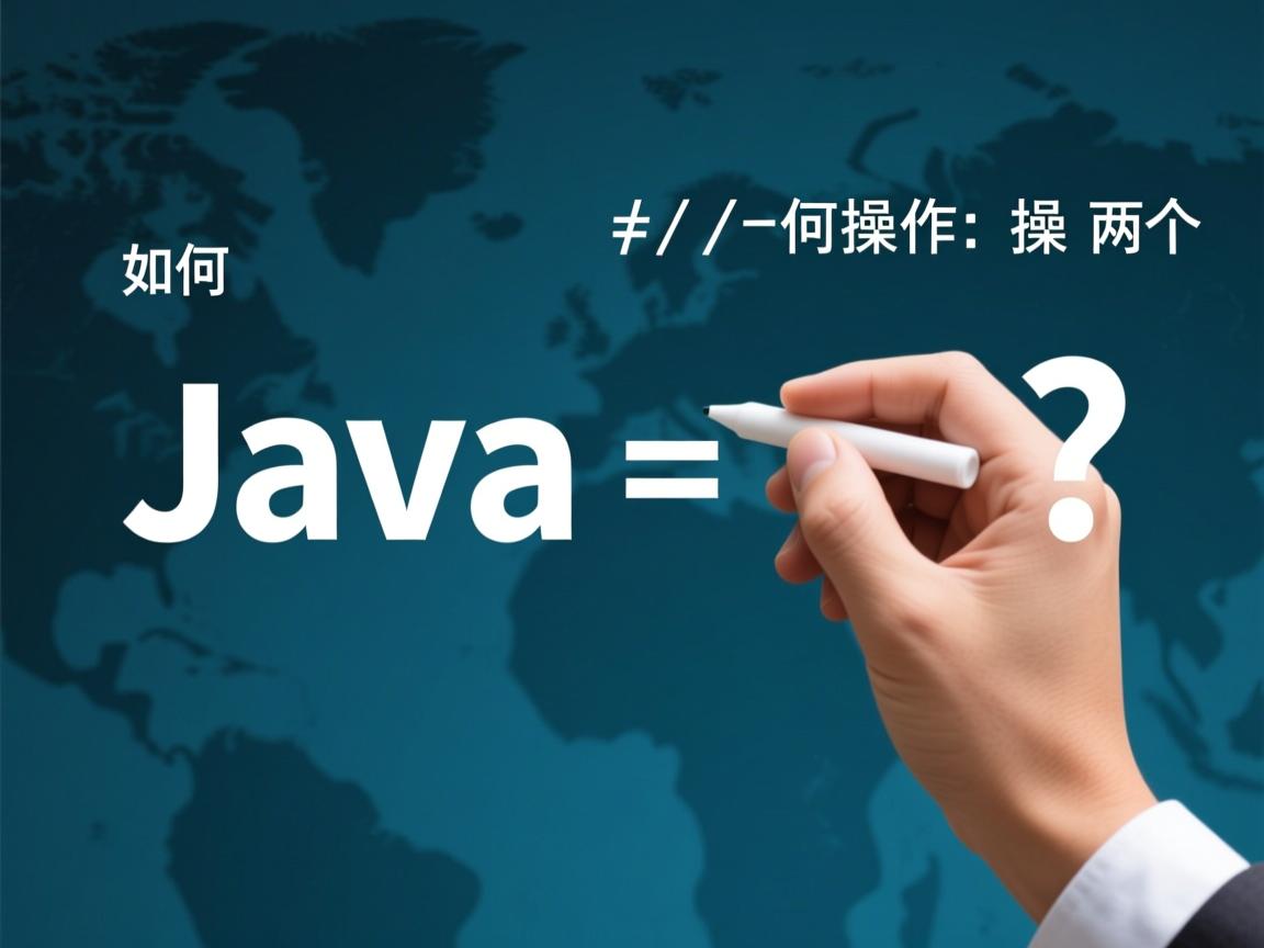 Java如何操作两个变量？  第3张
