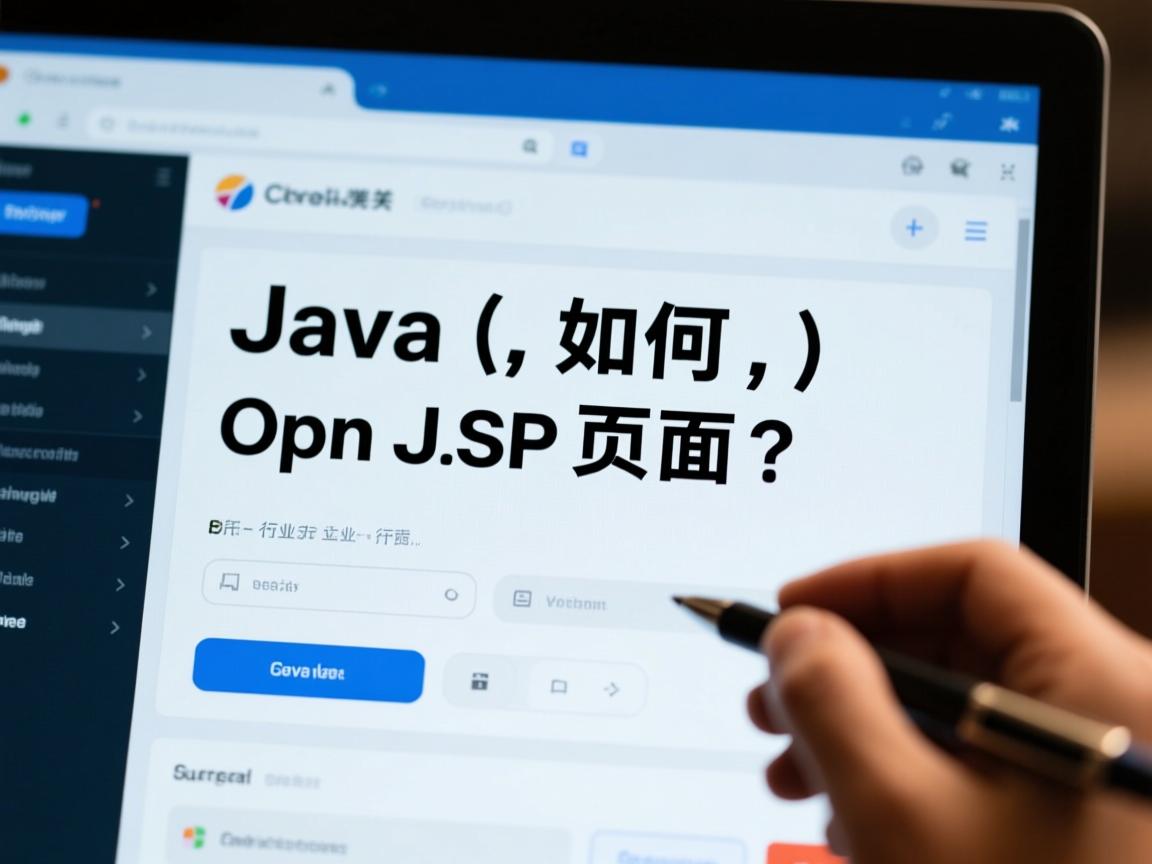 Java如何打开JSP页面?  第3张 Java如何打开JSP页面?  第3张