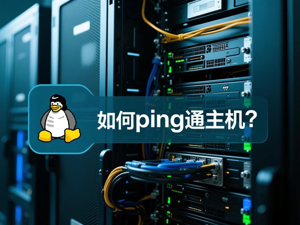 Linux如何ping通主机？