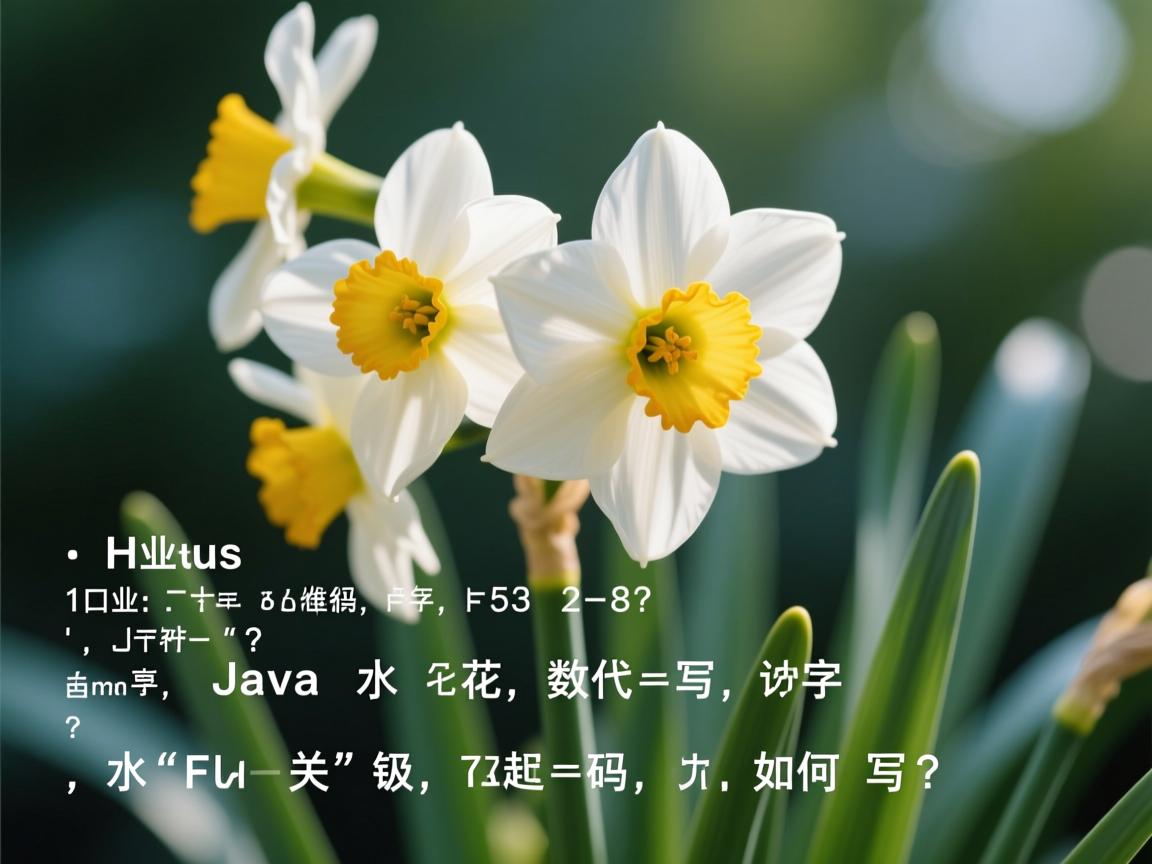 Java水仙花数代码如何写?  第3张 Java水仙花数代码如何写?  第3张
