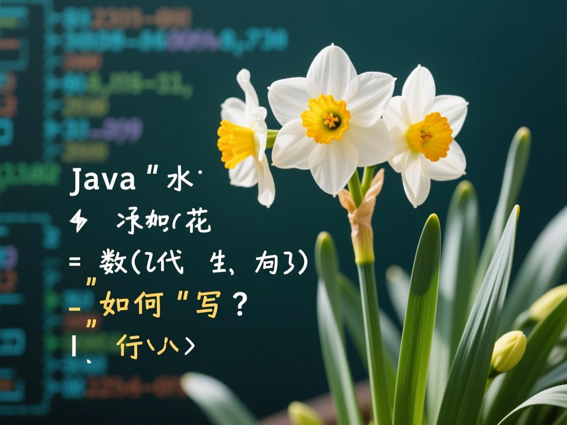 Java水仙花数代码如何写?  第2张 Java水仙花数代码如何写?  第2张
