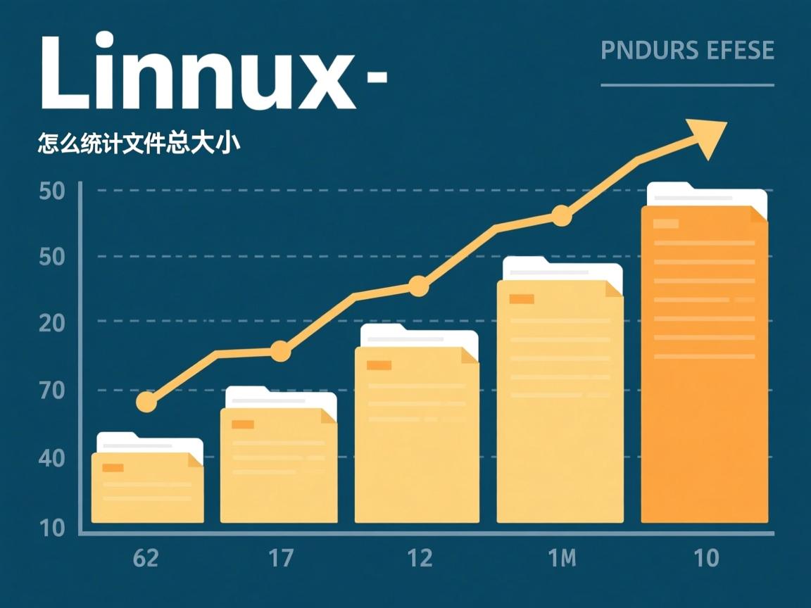 Linux怎么统计文件总大小?