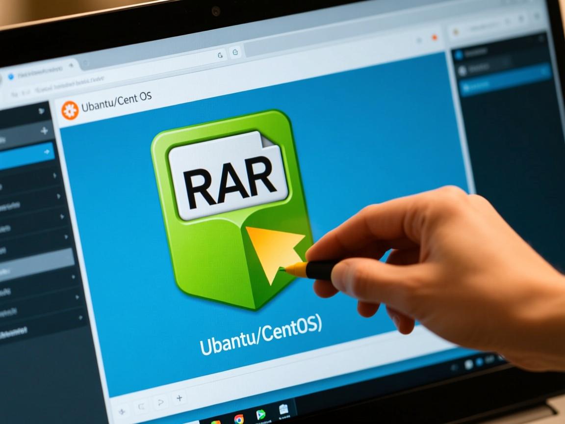 Linux如何轻松安装RAR?详细步骤(Ubuntu/CentOS)  第2张 Linux如何轻松安装RAR?详细步骤(Ubuntu/CentOS)  第2张