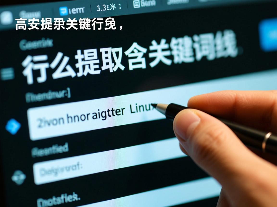 Linux怎么提取含关键词的行  第1张 Linux怎么提取含关键词的行  第1张