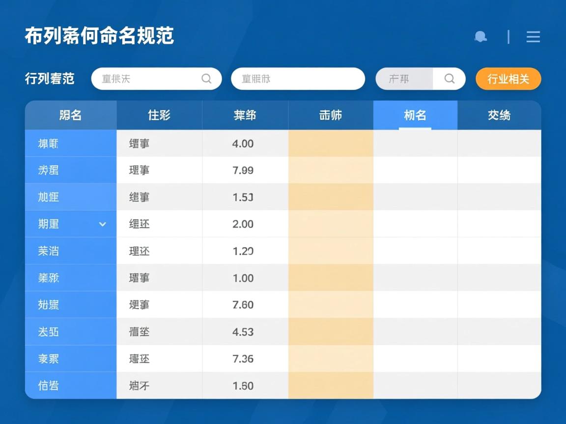 SQL表列名如何命名规范  第3张