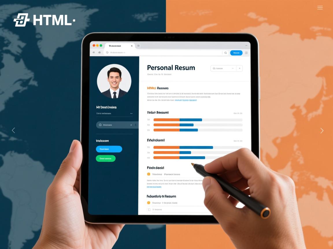 如何用HTML制作个人简历?  第3张 如何用HTML制作个人简历?  第3张