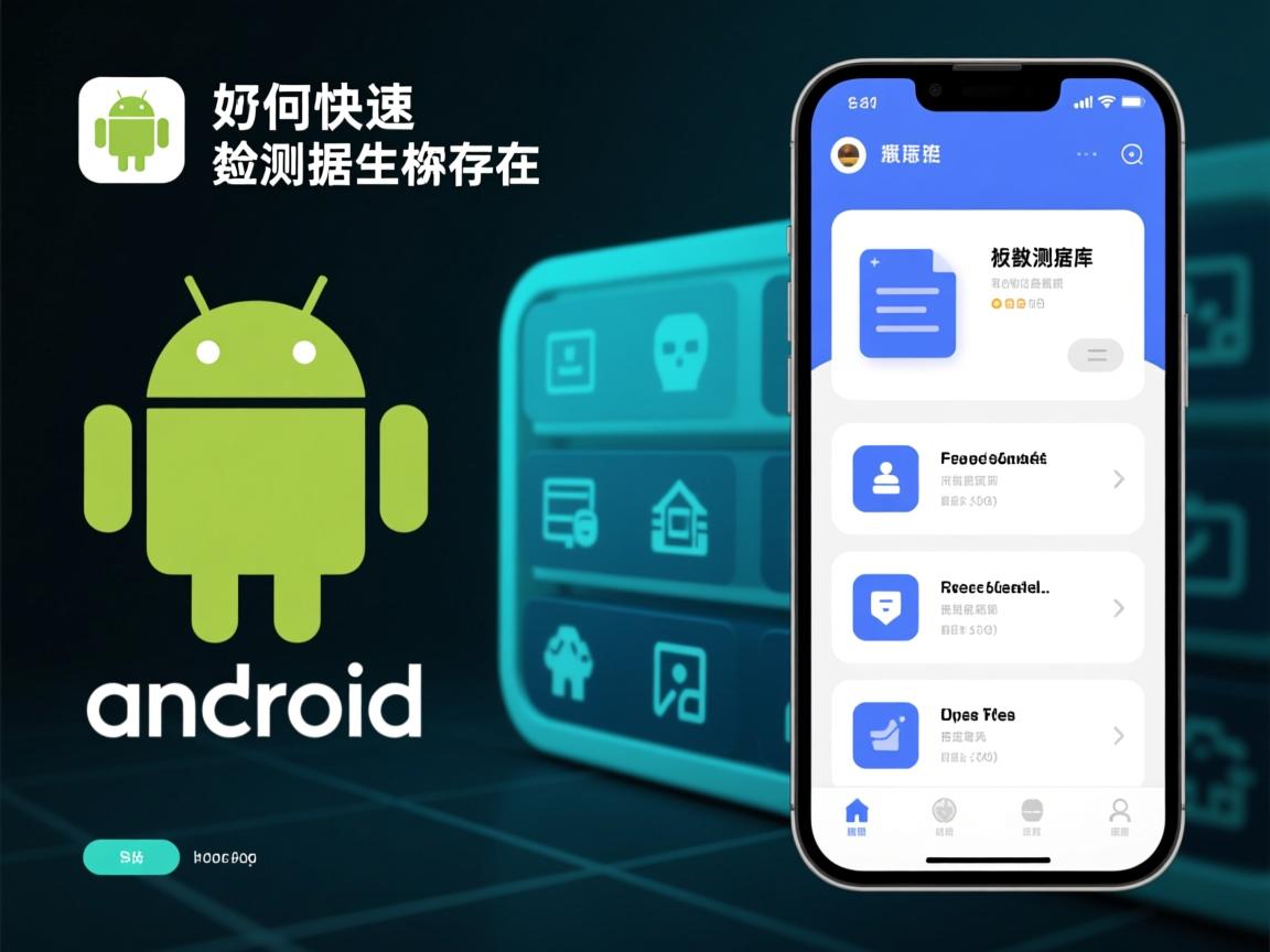 安卓APP如何快速检测数据库文件是否存在？