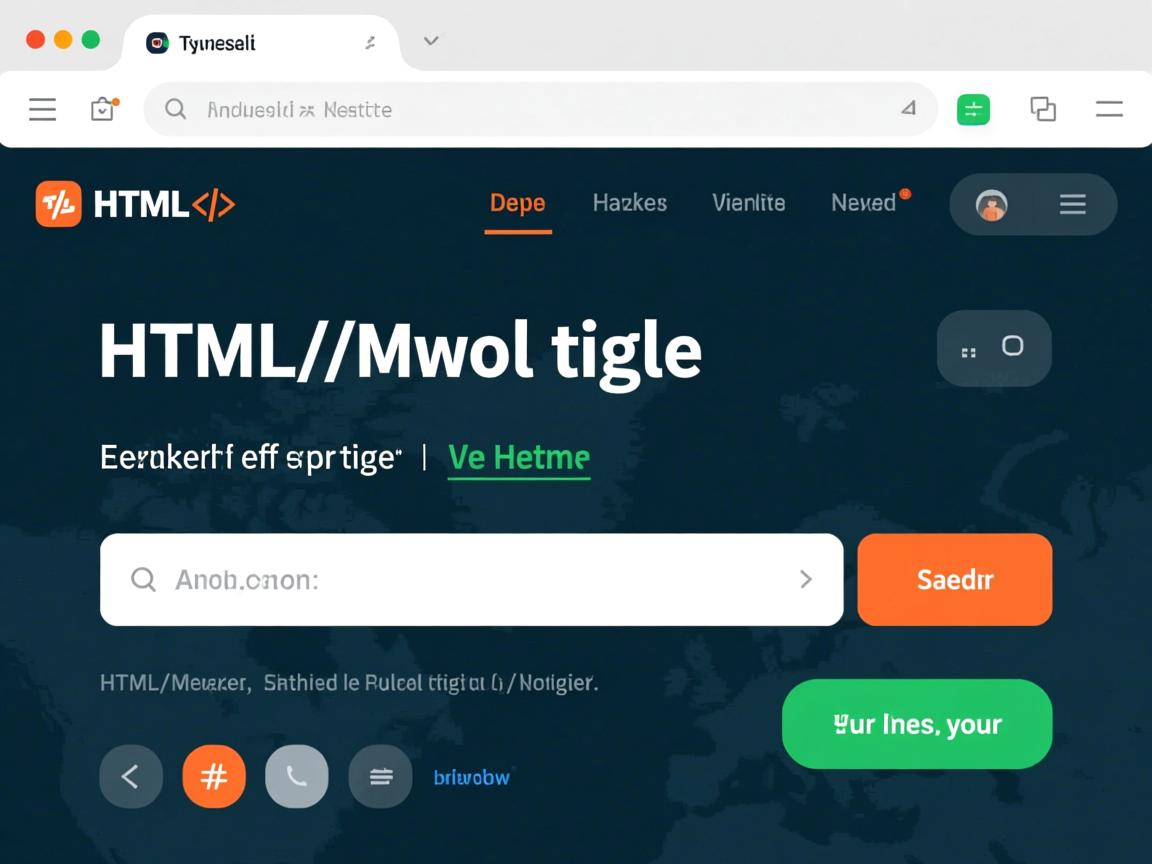 如何用HTML快速获取网页标题?  第3张 如何用HTML快速获取网页标题?  第3张