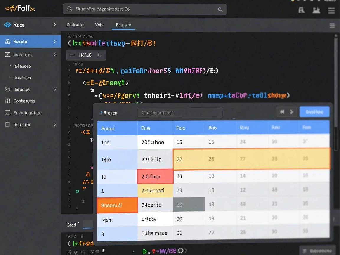 HTML怎样快速创建表格？高效技巧一网打尽！  第2张