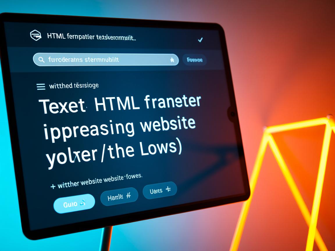 如何快速将文本转换为HTML格式以提升网站流量  第3张 如何快速将文本转换为HTML格式以提升网站流量  第3张
