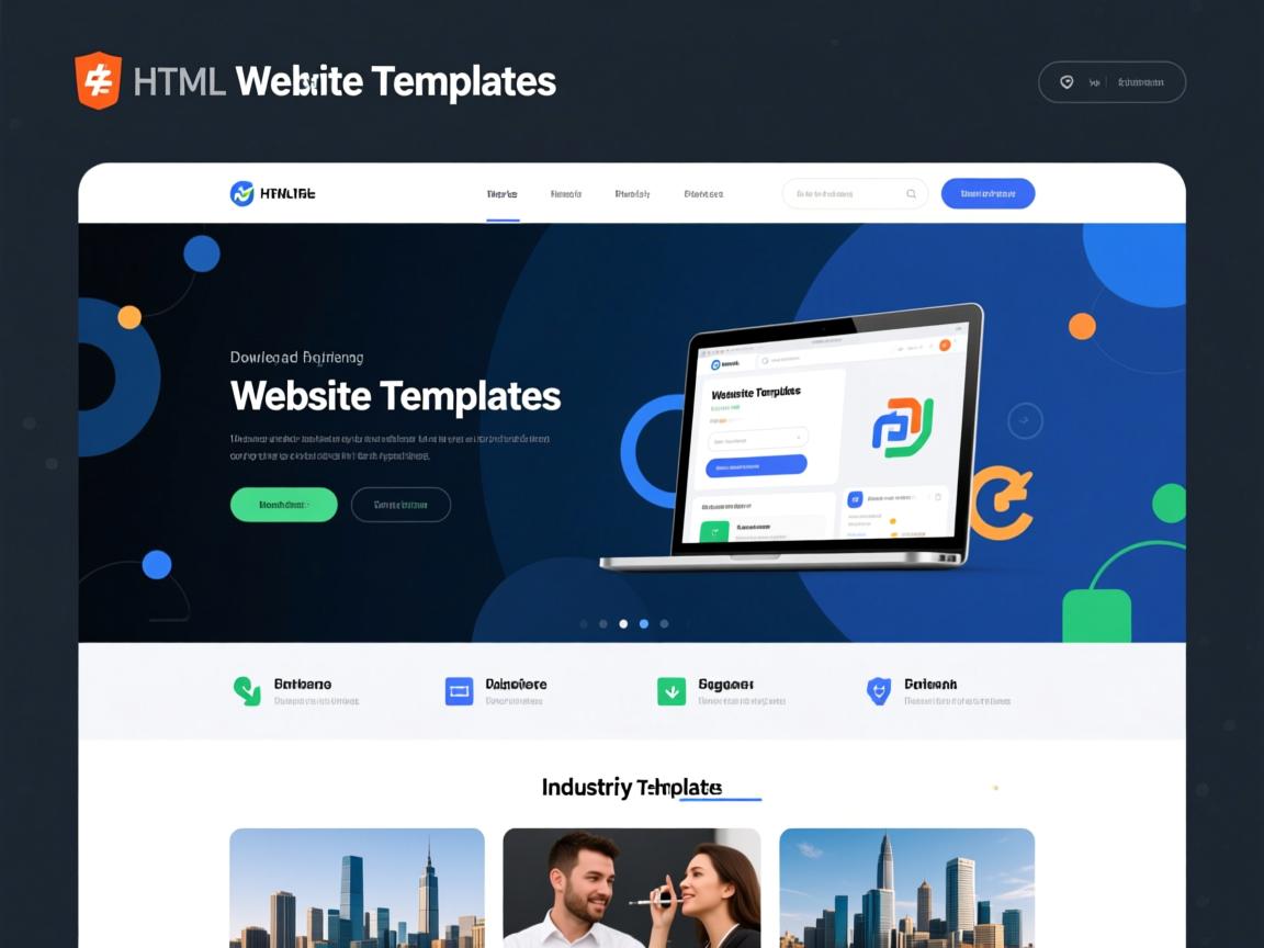 如何免费下载高质量HTML网站模板  第1张 如何免费下载高质量HTML网站模板  第1张