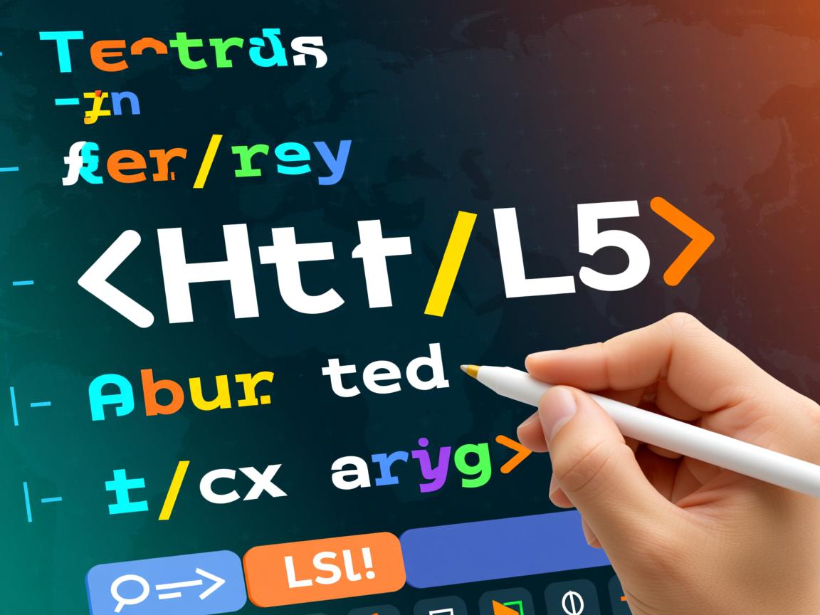 如何在HTML5中高效添加文字?这些技巧不可不知!  第1张 如何在HTML5中高效添加文字?这些技巧不可不知!  第1张