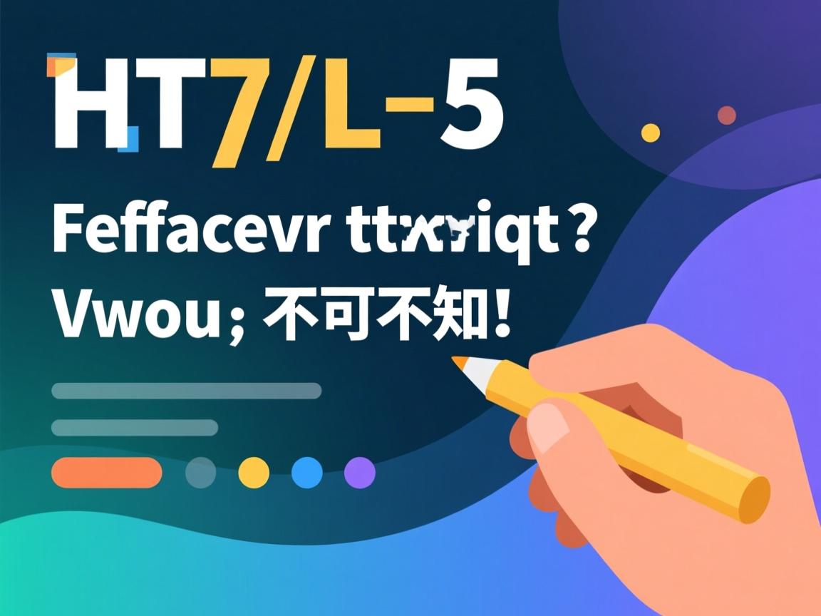 如何在HTML5中高效添加文字?这些技巧不可不知!  第3张 如何在HTML5中高效添加文字?这些技巧不可不知!  第3张