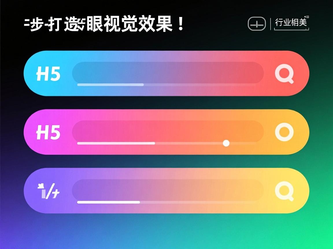 HTML5颜色渐变如何实现?三步打造吸睛视觉效果!  第3张 HTML5颜色渐变如何实现?三步打造吸睛视觉效果!  第3张