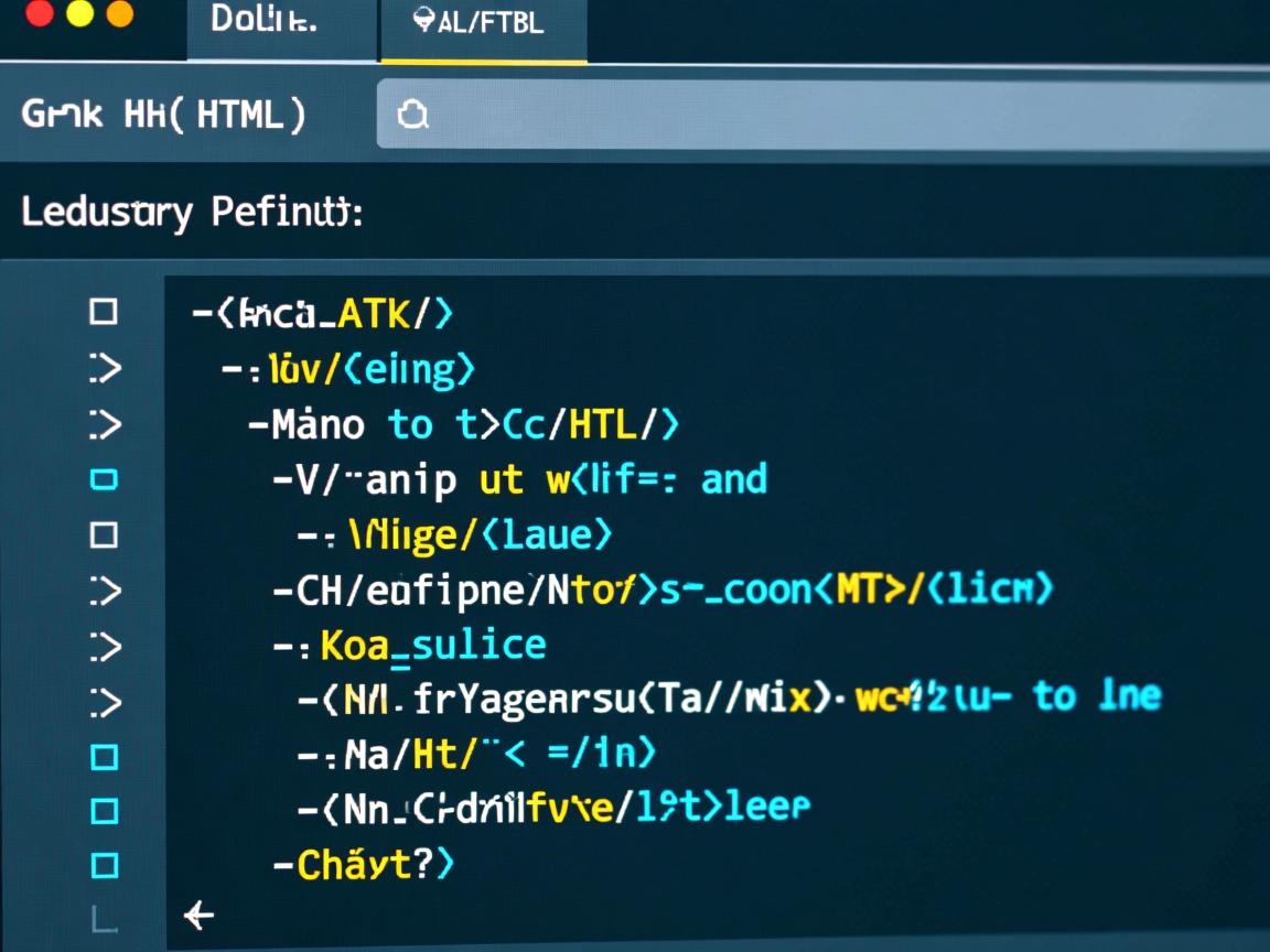 如何在HTML中创建定义列表  第3张