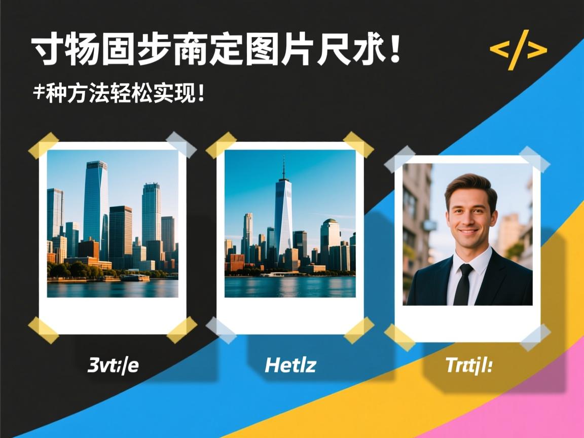 HTML如何固定图片大小?3种方法轻松实现!  第1张 HTML如何固定图片大小?3种方法轻松实现!  第1张