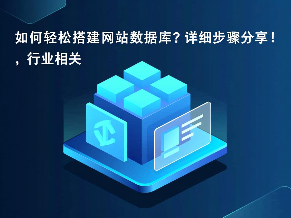 如何轻松搭建网站数据库?详细步骤分享!
