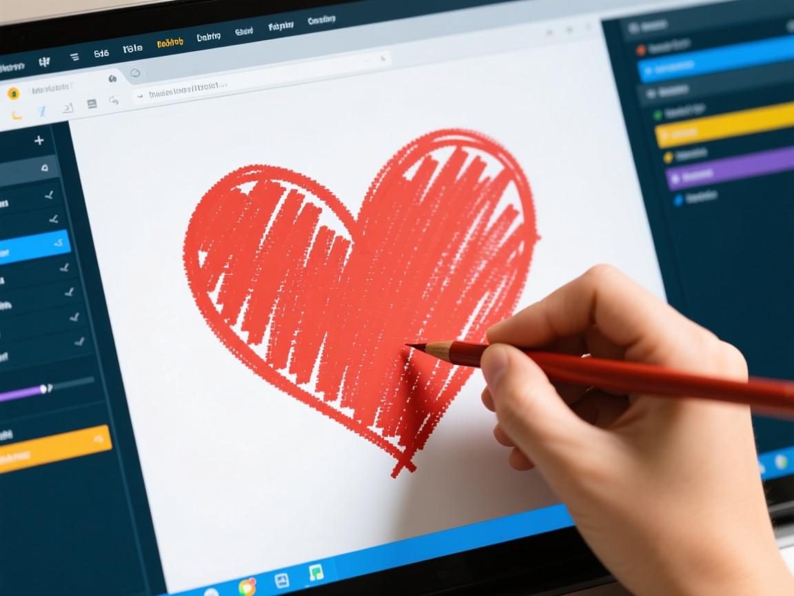 如何用HTML5轻松画爱心?