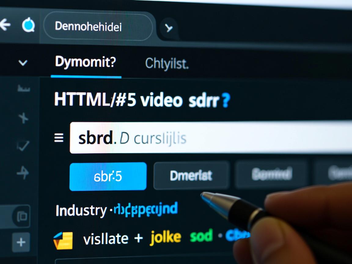 如何动态更改HTML5 video的src?  第1张 如何动态更改HTML5 video的src?  第1张