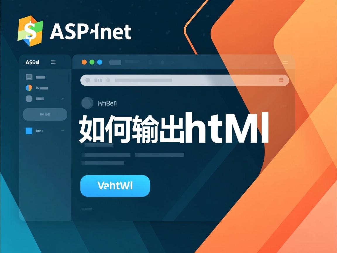 ASP.NET如何输出html