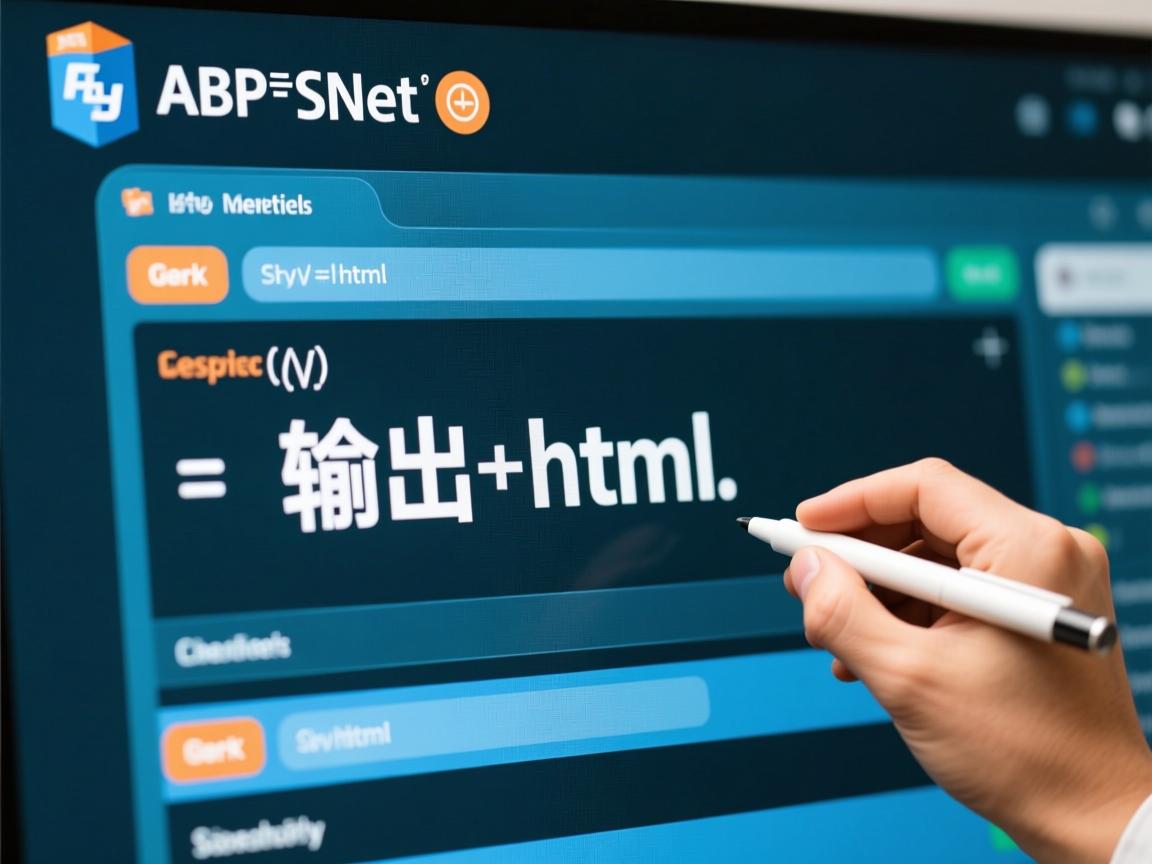 ASP.NET如何输出html  第3张 ASP.NET如何输出html  第3张