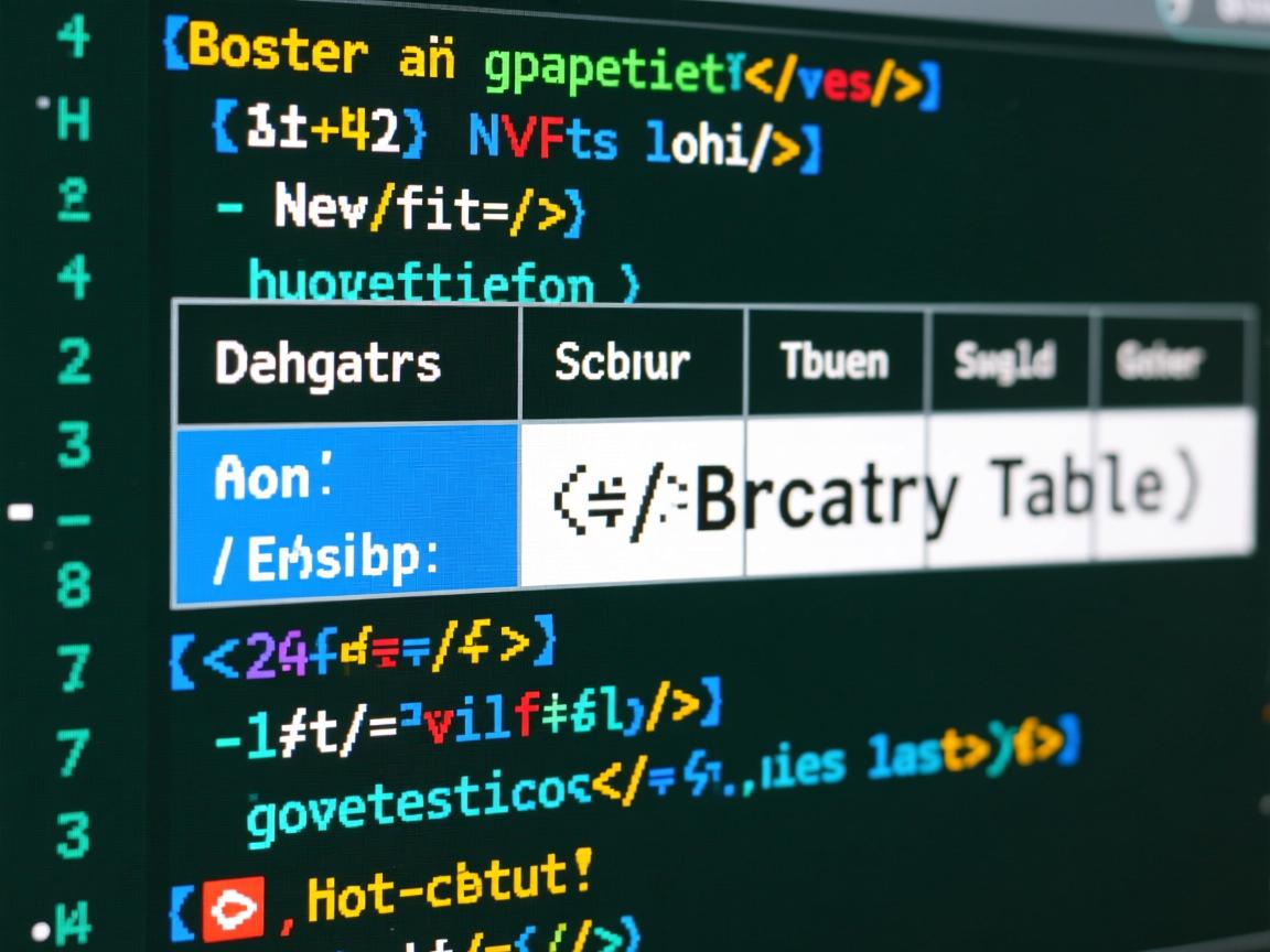 HTML如何创建表格?