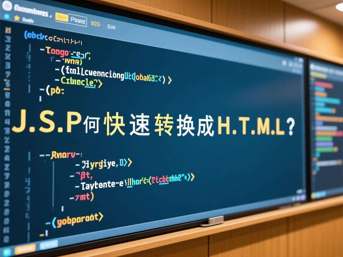 JSP如何快速转换成HTML?  第3张 JSP如何快速转换成HTML?  第3张