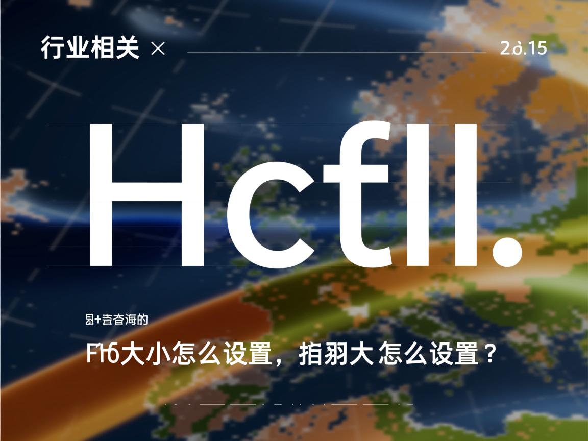 HTML字体大小怎么设置？