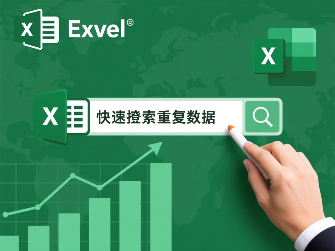 Excel快速查找重复数据