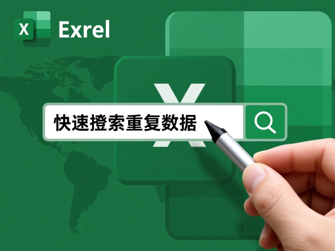 Excel快速查找重复数据  第3张 Excel快速查找重复数据  第3张