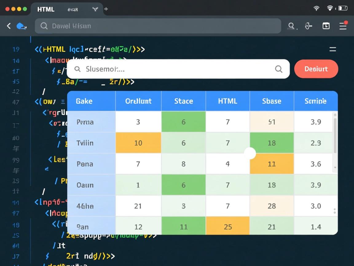 怎么用HTML快速创建表格?  第3张 怎么用HTML快速创建表格?  第3张