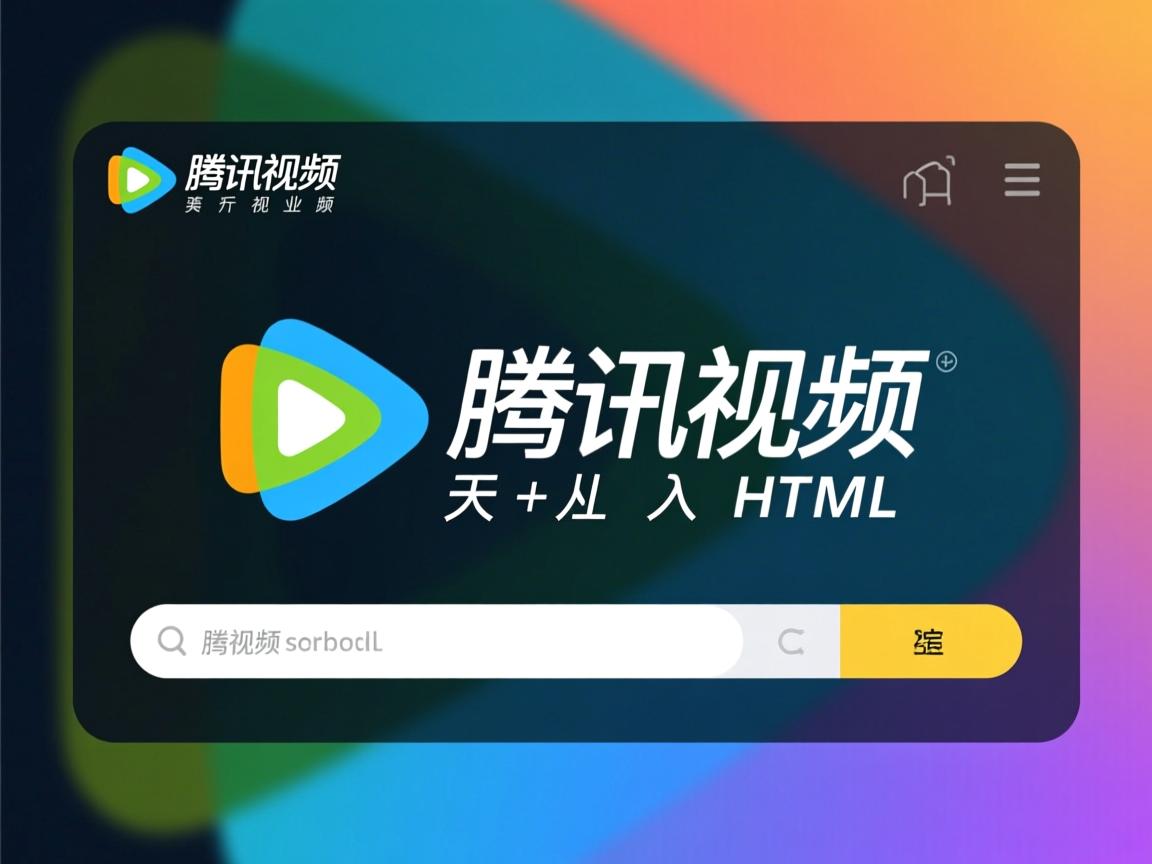 如何将腾讯视频嵌入HTML？