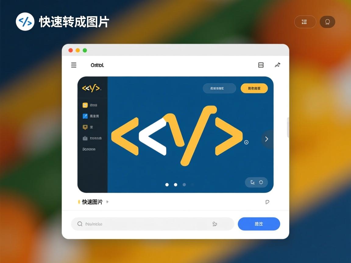 html如何快速转成图片？