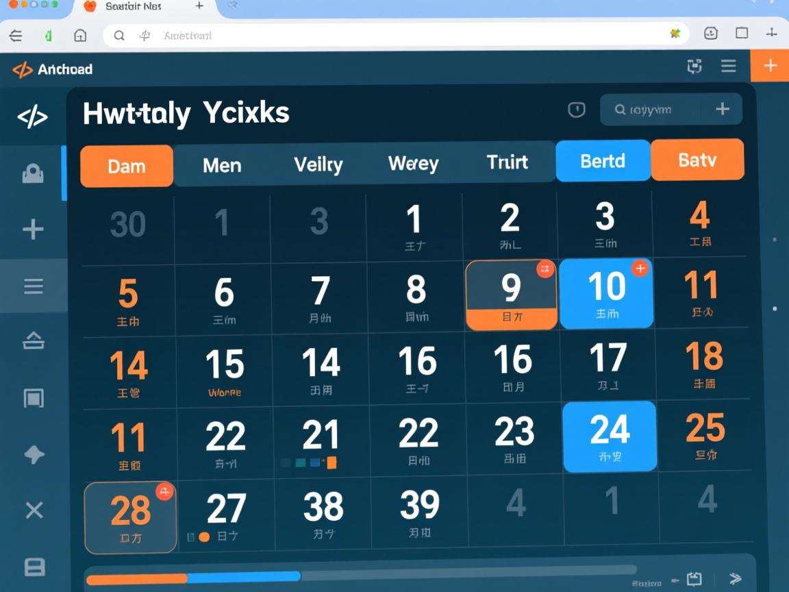 HTML如何显示年月日  第1张 HTML如何显示年月日  第1张