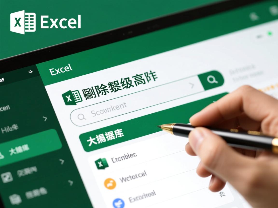 快速删除Excel高级筛选数据库