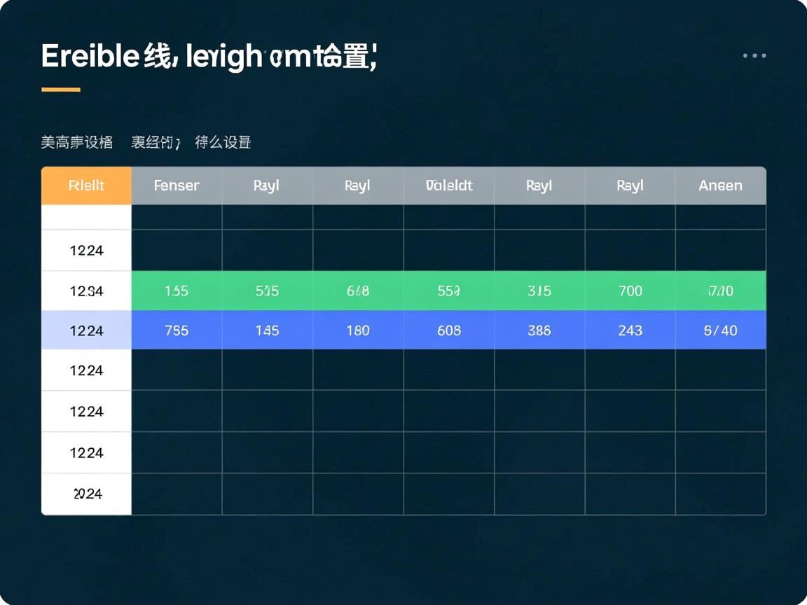 HTML表格行高怎么设置
