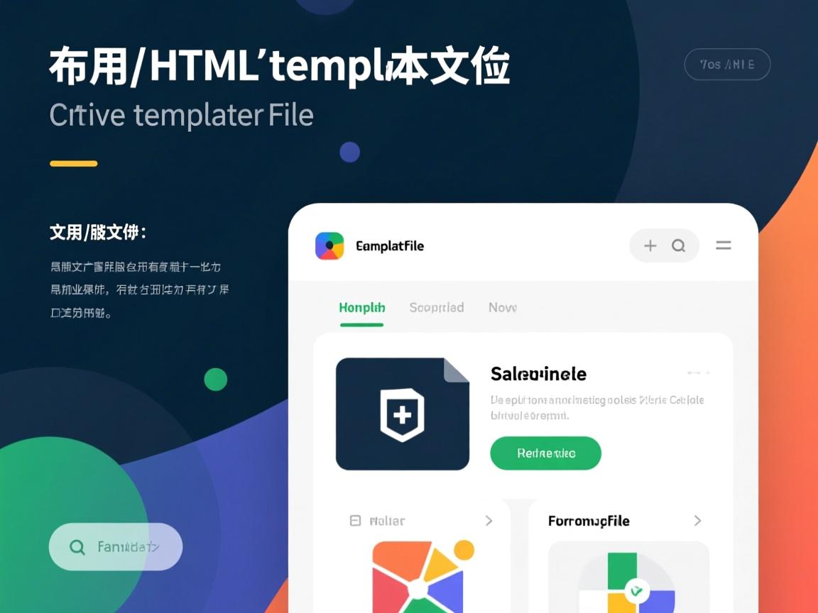 如何快速套用HTML模板文件？  第3张