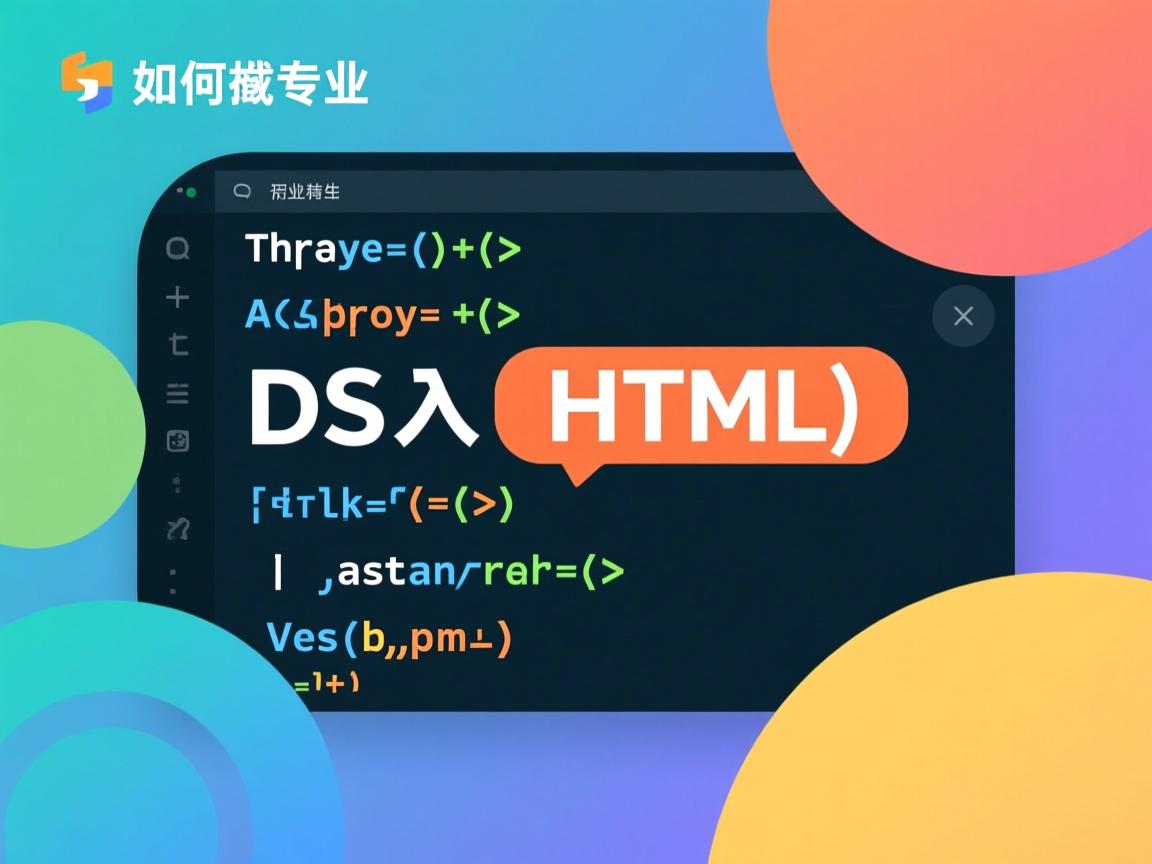 JS中如何嵌入HTML代码  第3张 JS中如何嵌入HTML代码  第3张