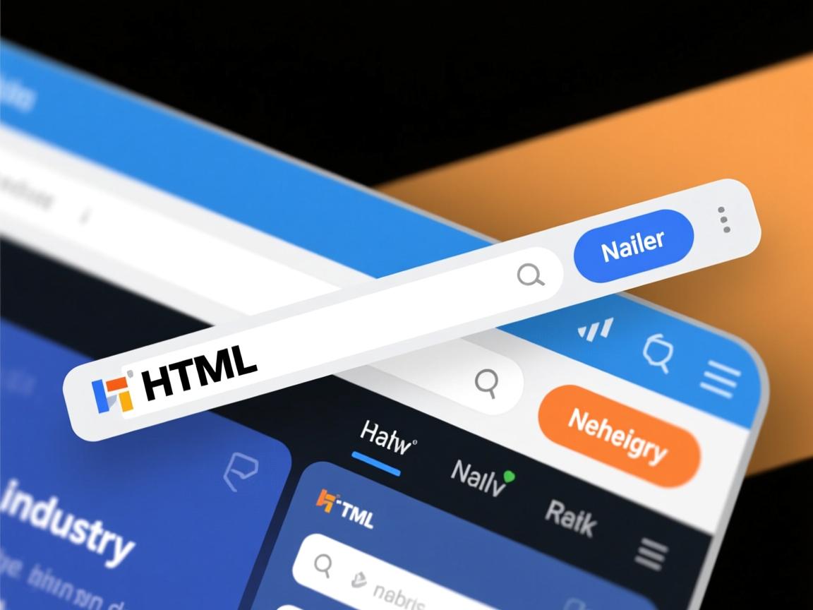 如何用HTML制作导航栏?  第1张 如何用HTML制作导航栏?  第1张