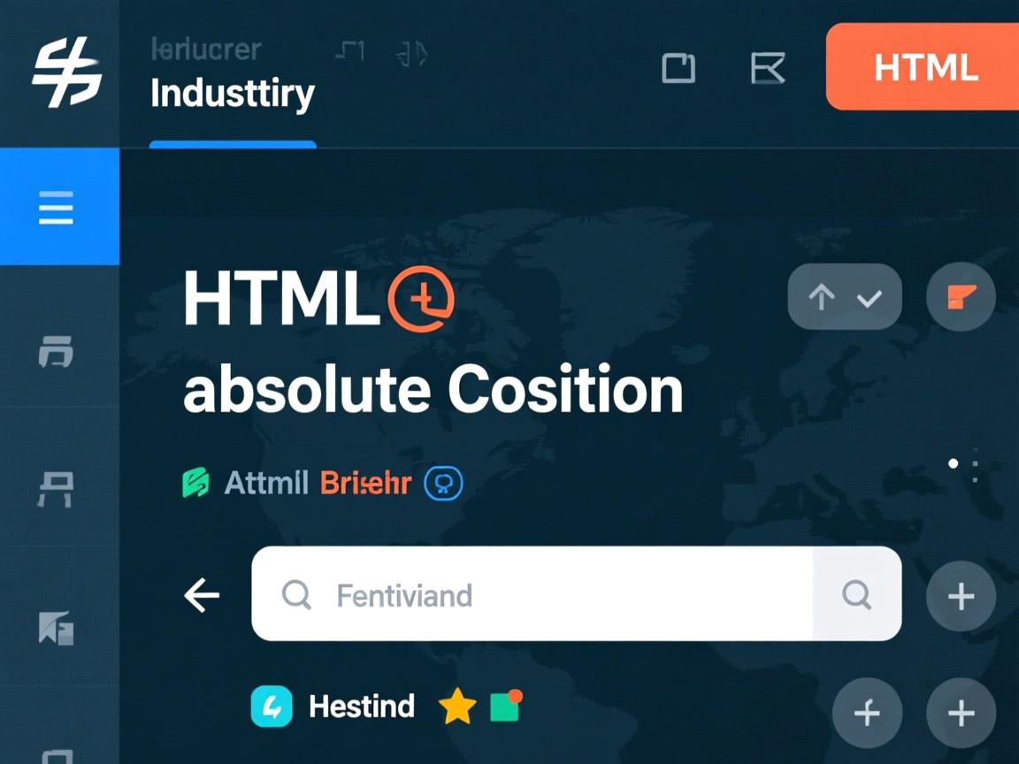 如何在HTML中设置绝对定位?