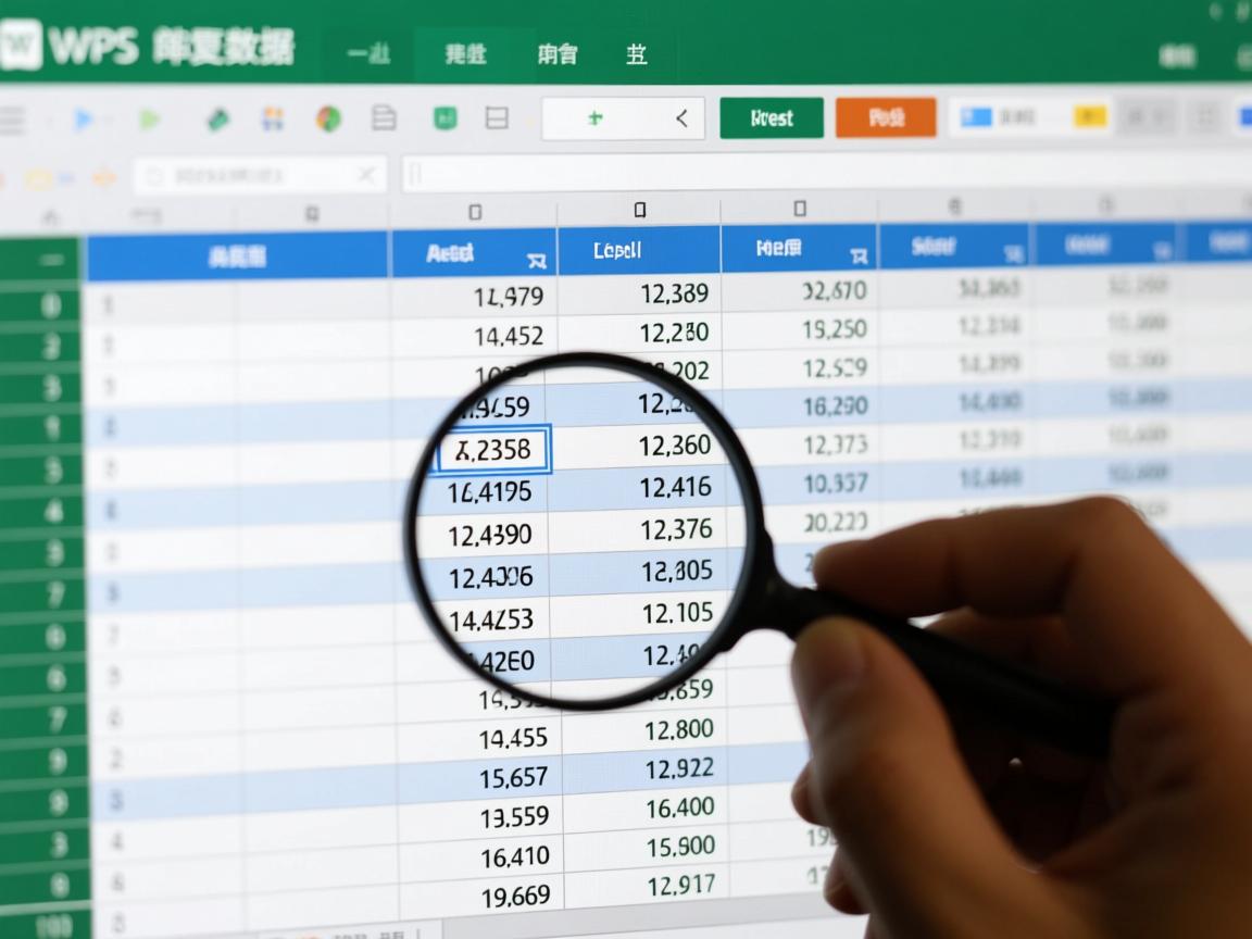 WPS表格如何查找重复数据?  第1张 WPS表格如何查找重复数据?  第1张